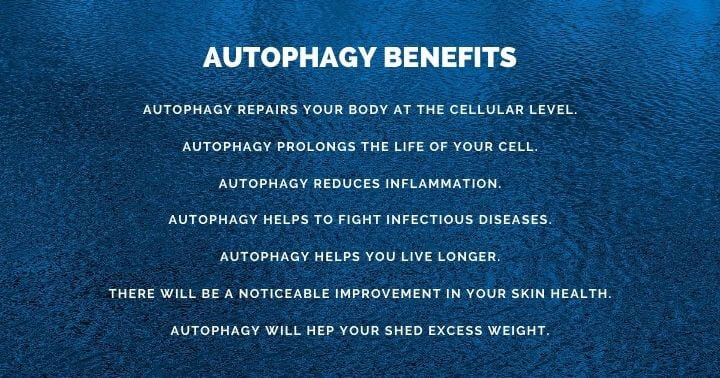 Autophagy benefits
